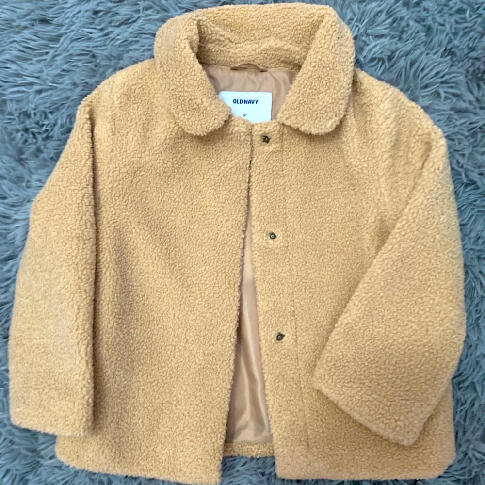 Toddler teddy coat